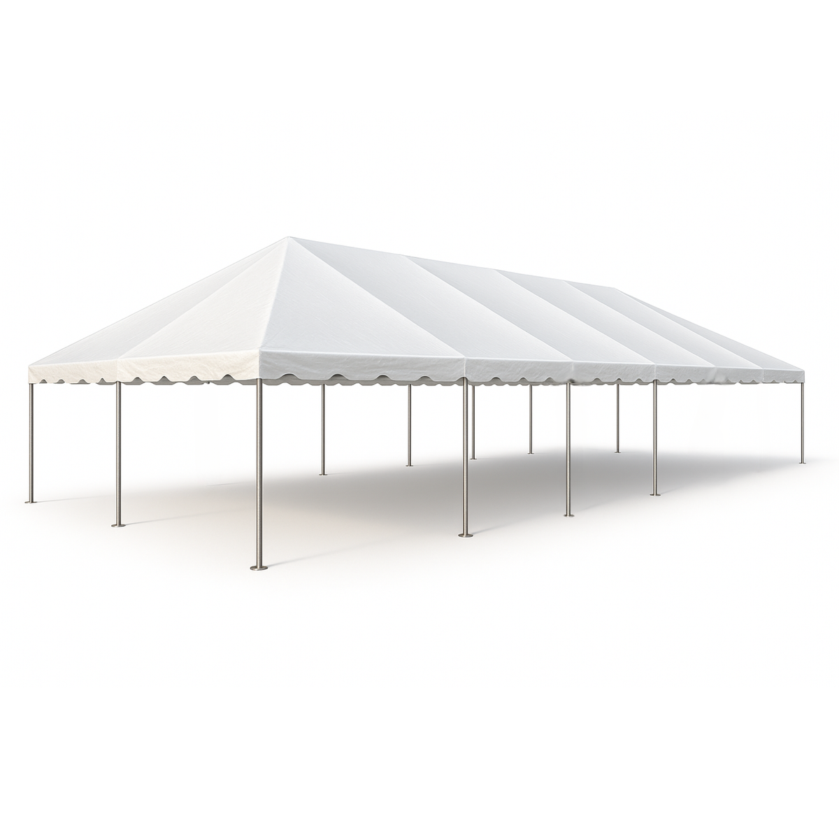 20x40 West Coast Frame Tent — Commercial Clear-Span Party Tent